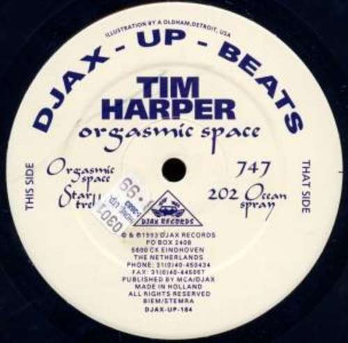 Cover Tim Harper - Orgasmic Space (12) Schallplatten Ankauf