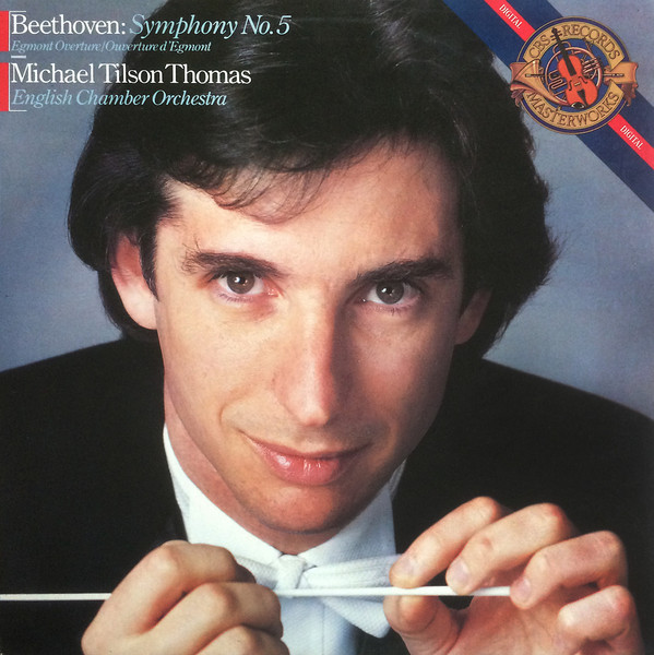 Cover Beethoven* = Michael Tilson Thomas & English Chamber Orchestra - Beethoven: Symphony No. 5 • Egmont Overture (LP, Album) Schallplatten Ankauf