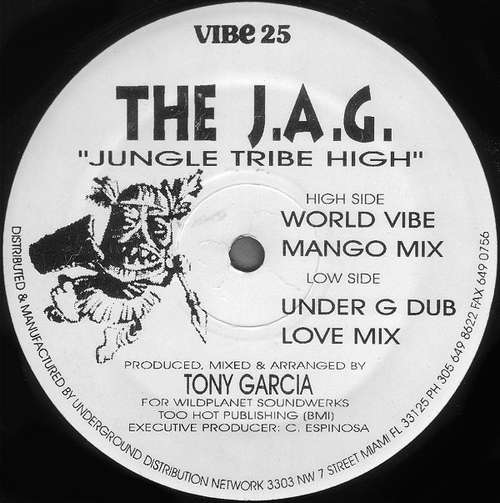 Cover The J.A.G. - Jungle Tribe High (12) Schallplatten Ankauf