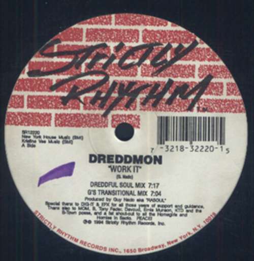 Cover Dreddmon - Work It (12) Schallplatten Ankauf