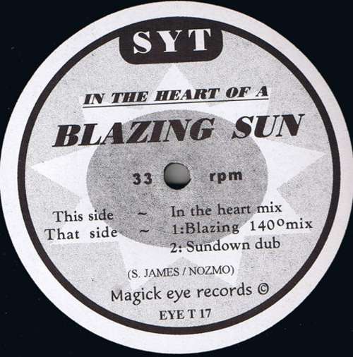 Cover SYT - In The Heart Of A Blazing Sun (12) Schallplatten Ankauf