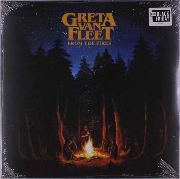 Cover Greta Van Fleet - From The Fires (12, EP, RE, Yel) Schallplatten Ankauf