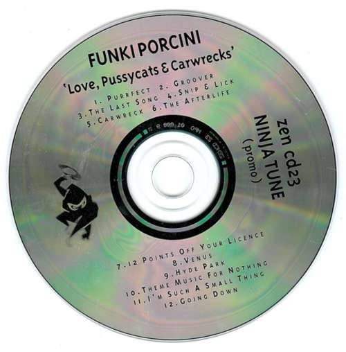Cover Funki Porcini - Love, Pussycats & Carwrecks (CD, Album, Promo) Schallplatten Ankauf