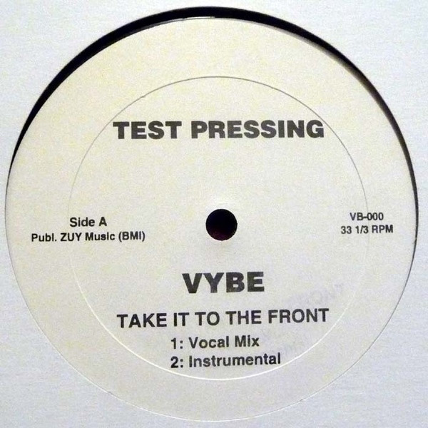 Cover Vybe - Take It To The Front (12, TP) Schallplatten Ankauf