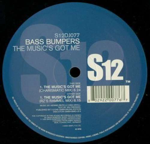 Cover Bass Bumpers - The Music's Got Me (12) Schallplatten Ankauf