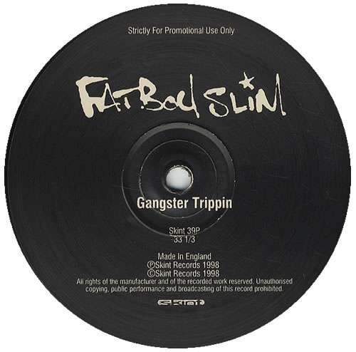 Cover Fatboy Slim - Gangster Trippin (12, S/Sided, Promo) Schallplatten Ankauf