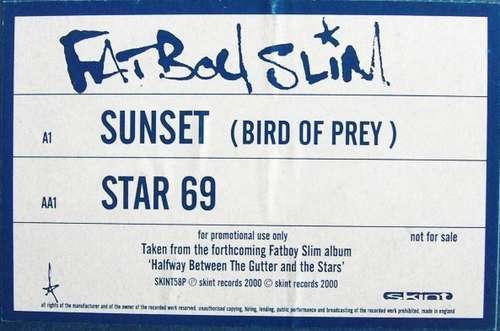 Cover Fatboy Slim - Sunset / Star 69 (12, Promo) Schallplatten Ankauf