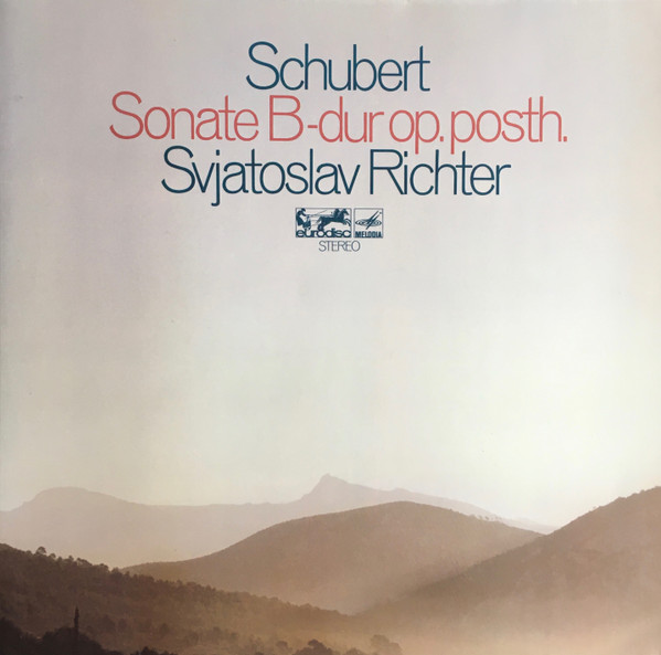 Cover Svjatoslav Richter* - Schubert* - Sonate B-dur, Op. Posth. (LP, Album) Schallplatten Ankauf