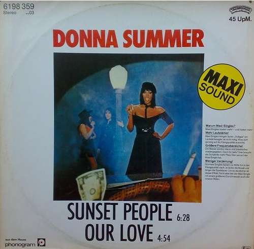 Cover Sunset People / Our Love Schallplatten Ankauf