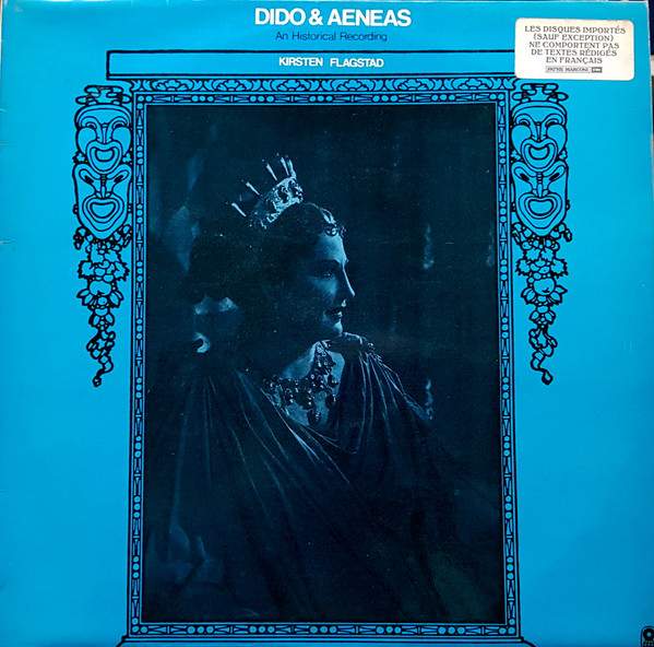 Cover Kirsten Flagstad, Purcell* - Dido & Aeneas  An Historical Recording (LP, RE) Schallplatten Ankauf