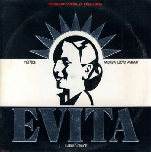 Cover Andrew Lloyd Webber And Tim Rice - Evita: Premiere American Recording (2xLP, Album, Glo) Schallplatten Ankauf