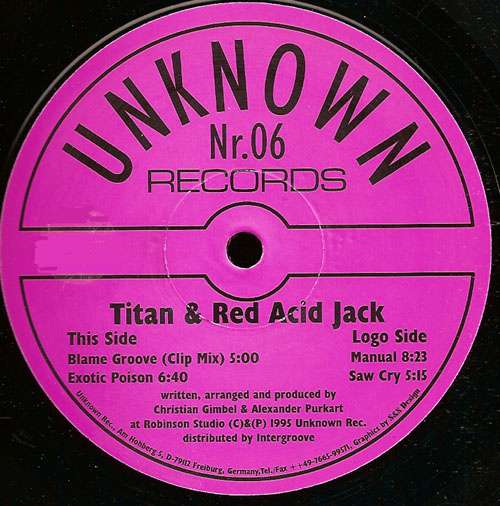 Cover Titan & Red Acid Jack - Untitled (12) Schallplatten Ankauf