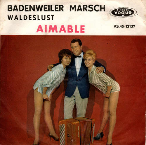 Cover Aimable - Badenweiler Marsch (7, Single) Schallplatten Ankauf