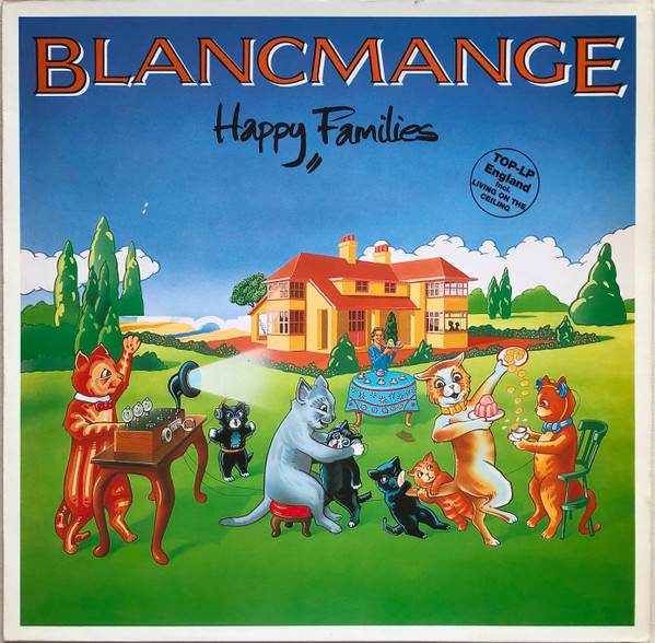Cover Blancmange - Happy Families (LP, Album) Schallplatten Ankauf