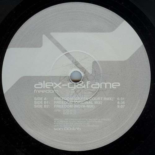 Cover Alex-G & Fame* - Freedom (12) Schallplatten Ankauf