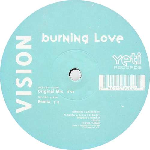 Cover Burning Love Schallplatten Ankauf