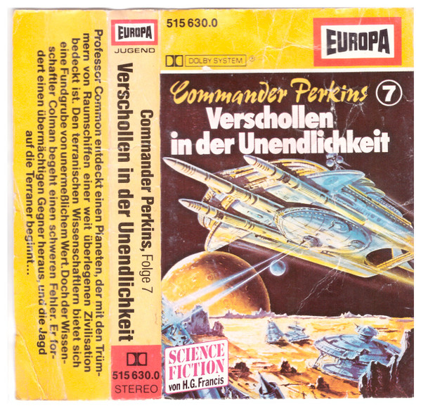 Cover H. G. Francis* - Commander Perkins 7 - Verschollen In Der Unendlichkeit (Cass, RE, Yel) Schallplatten Ankauf