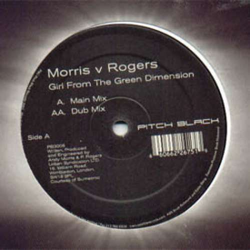 Cover Morris* v Rogers* - Girl From The Green Dimension (12) Schallplatten Ankauf