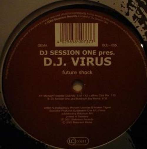 Cover DJ Session One Pres. D.J. Virus* - Future Shock (12) Schallplatten Ankauf