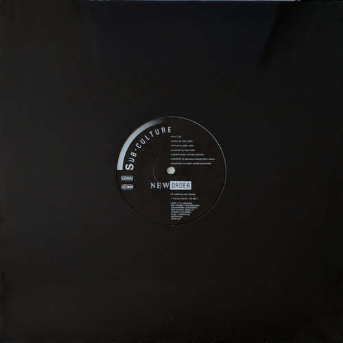 Cover New Order - Sub-Culture (12) Schallplatten Ankauf