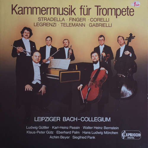Cover Leipziger Bach-Collegium - Kammermusik Für Trompete (LP, Album, Club) Schallplatten Ankauf