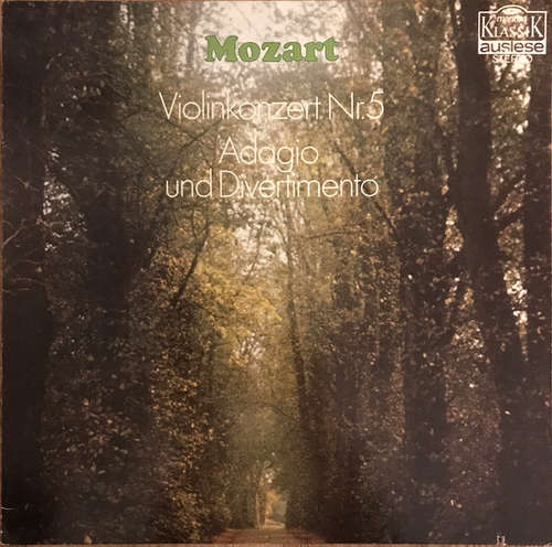 Bild Mozart*, Kammerorchester Tibor Varga - Violinkonzert Nr.5, Adagio Und Divertimento (LP) Schallplatten Ankauf