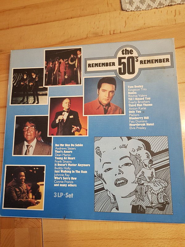 Cover Various - Remember The 50's (3xLP, Comp + Box) Schallplatten Ankauf
