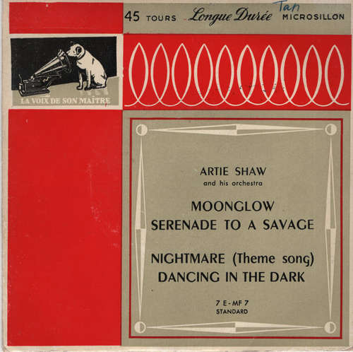 Cover Artie Shaw And His Orchestra - Moonglow (7, EP) Schallplatten Ankauf