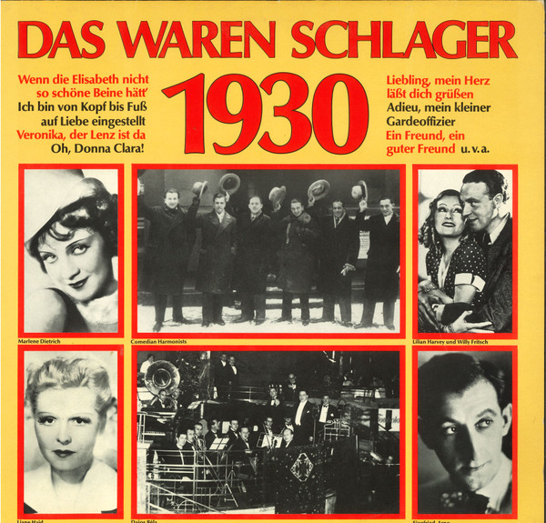 Bild Various - Das Waren Schlager 1930 (LP, Comp, Mono, Club, S/Edition) Schallplatten Ankauf