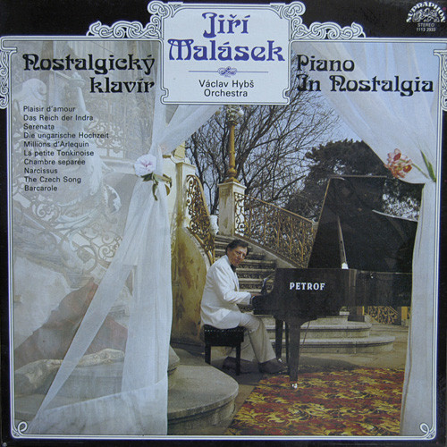 Cover Jiří Malásek, Václav Hybš Orchestra - Nostalgický Klavír / Piano In Nostalgia (LP, Album, RP) Schallplatten Ankauf
