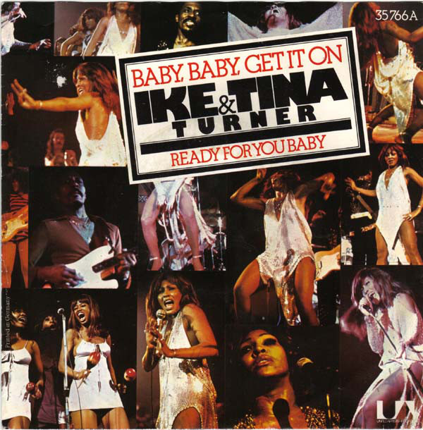 Cover Ike & Tina Turner - Baby, Baby, Get It On (7, Single) Schallplatten Ankauf