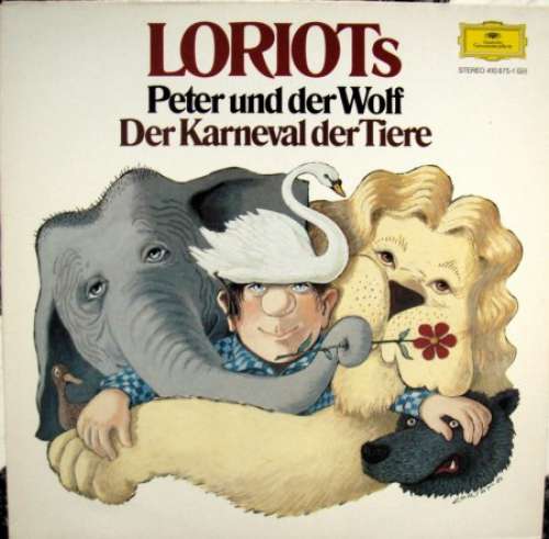 Cover Loriot - Loriots Peter Und Der Wolf, Der Karneval Der Tiere (LP, Album) Schallplatten Ankauf