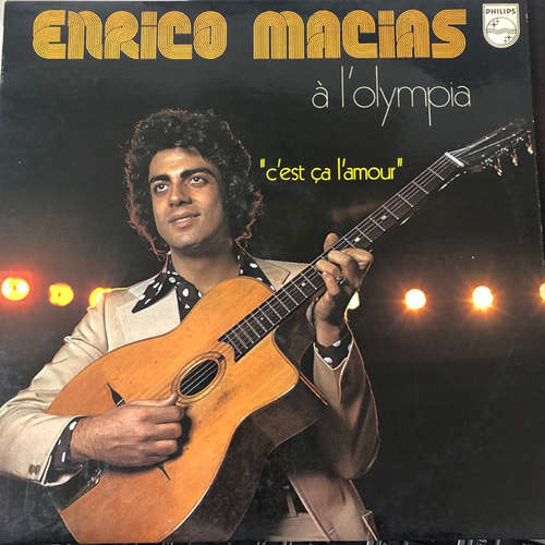 Cover Enrico Macias - A L'Olympia C'Est Ca L'Amour (LP) Schallplatten Ankauf