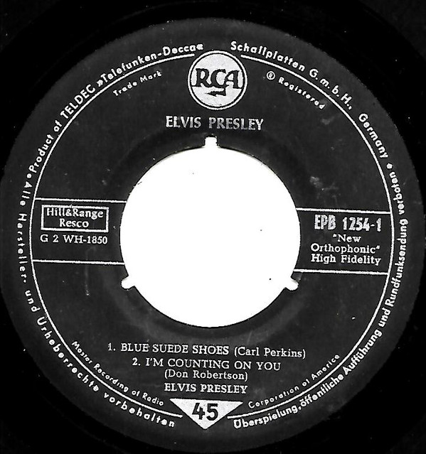 Cover zu Elvis Presley - Elvis Presley (7, EP) Schallplatten Ankauf