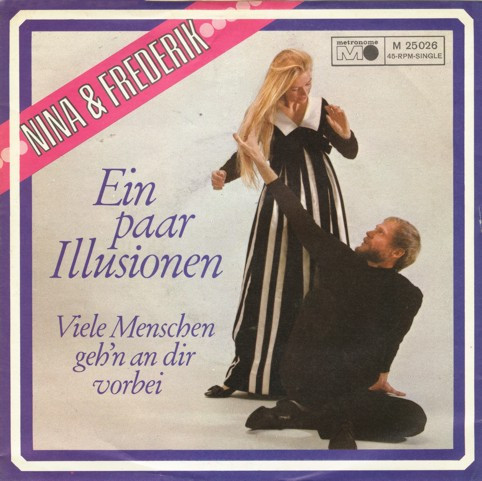 Cover Nina & Frederik - Ein Paar Illusionen (7, Single) Schallplatten Ankauf