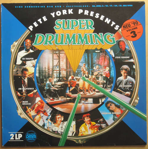 Cover Pete York - Pete York Presents Super Drumming Volume 3 (2xLP, Album, Dir) Schallplatten Ankauf