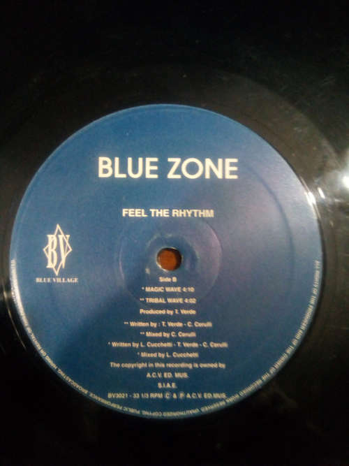 Cover Blue Zone - Feel The Rhythm (12) Schallplatten Ankauf