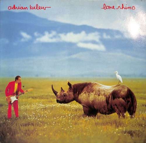 Cover Adrian Belew - Lone Rhino (LP, Album) Schallplatten Ankauf