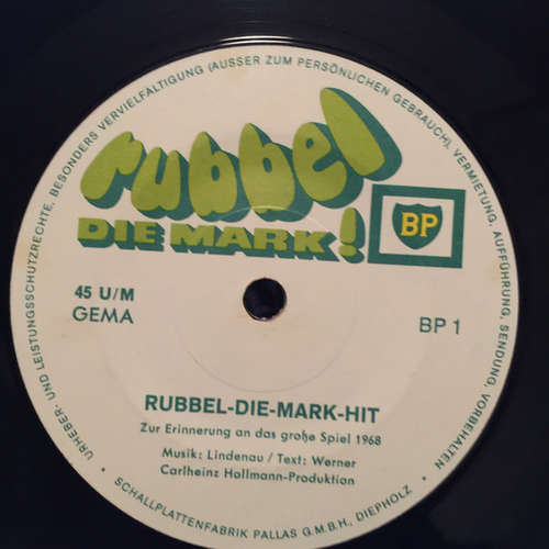 Cover Unknown Artist - Rubbel Die Mark! (7) Schallplatten Ankauf