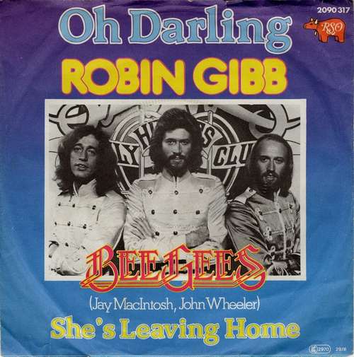 Cover Robin Gibb - Oh Darling  (7, Single) Schallplatten Ankauf