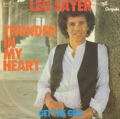 Cover Leo Sayer - Thunder In My Heart (7, Single) Schallplatten Ankauf