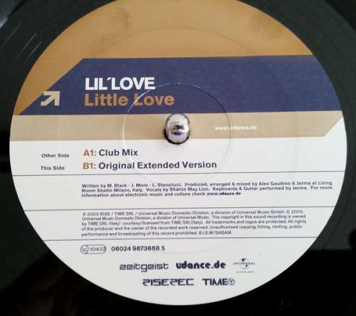 Cover Lil' Love - Little Love (12) Schallplatten Ankauf