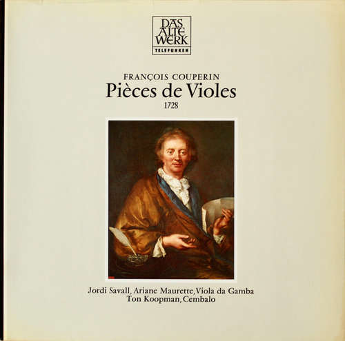 Cover François Couperin - Jordi Savall, Ariane Maurette, Ton Koopman - Pièces De Violes, 1728 (LP, Album) Schallplatten Ankauf