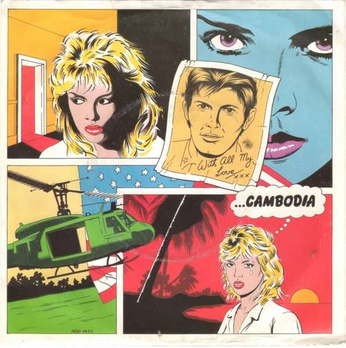 Cover Kim Wilde - Cambodia (7, Single) Schallplatten Ankauf
