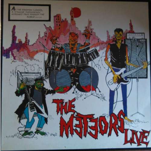 Cover The Meteors (2) - The Meteors Live (LP, Album, RE) Schallplatten Ankauf