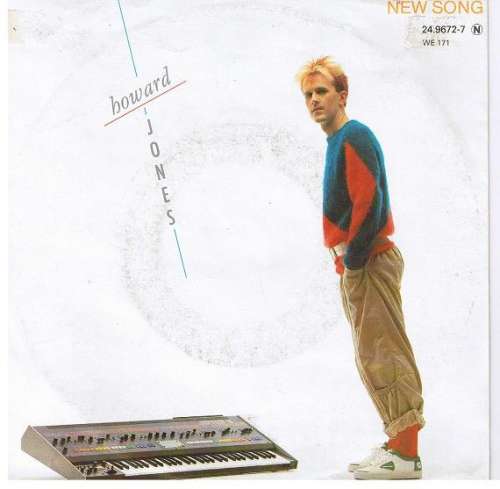 Cover Howard Jones - New Song (7, Single) Schallplatten Ankauf