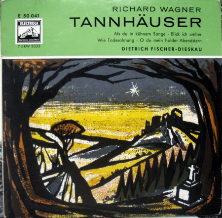 Cover Richard Wagner - Dietrich Fischer-Dieskau - Tannhäuser (7, EP) Schallplatten Ankauf