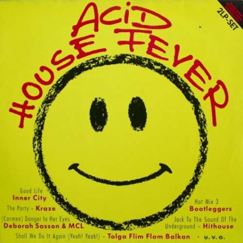 Cover Various - Acid House Fever (2xLP, Comp, Club) Schallplatten Ankauf