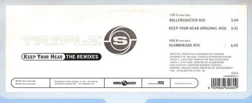 Cover Triple S - Keep Your Head (The Remixes) (12) Schallplatten Ankauf