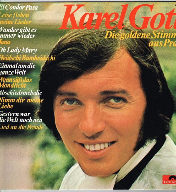 Cover Karel Gott - Die Goldene Stimme Aus Prag (LP) Schallplatten Ankauf